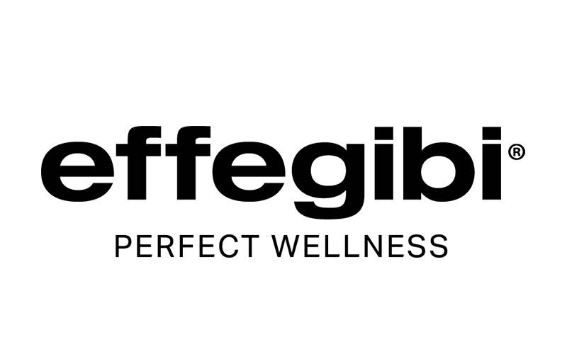 Logo Effegibi, fabricant de saunas, hammams et combinés